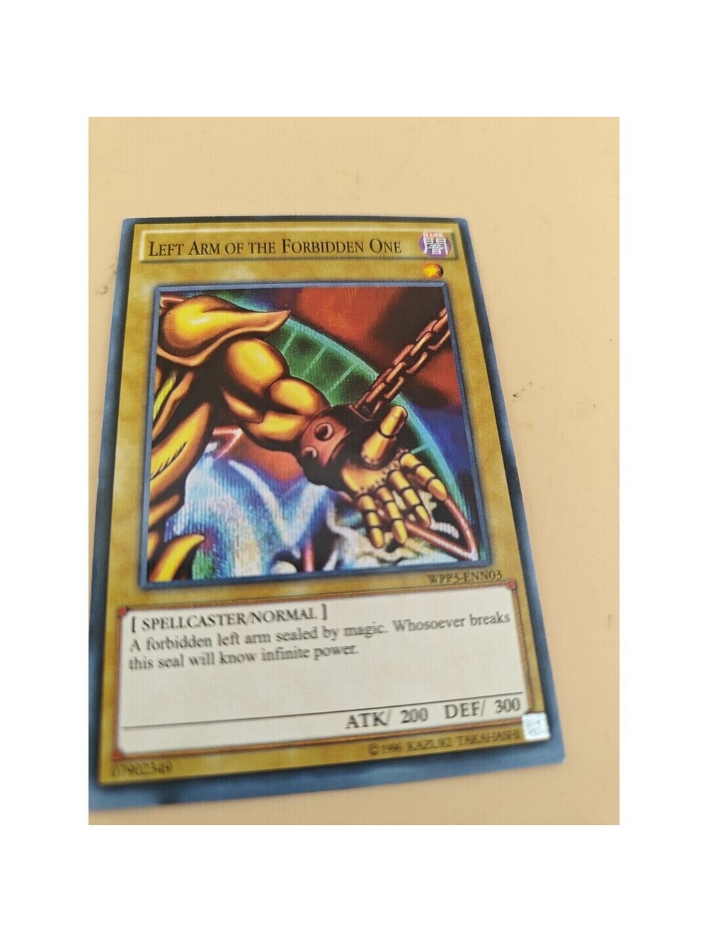 Yu-Gi-Oh! Left Arm of the Forbidden One YGLD-ENA21 Ultra Rare 1st Edition LP